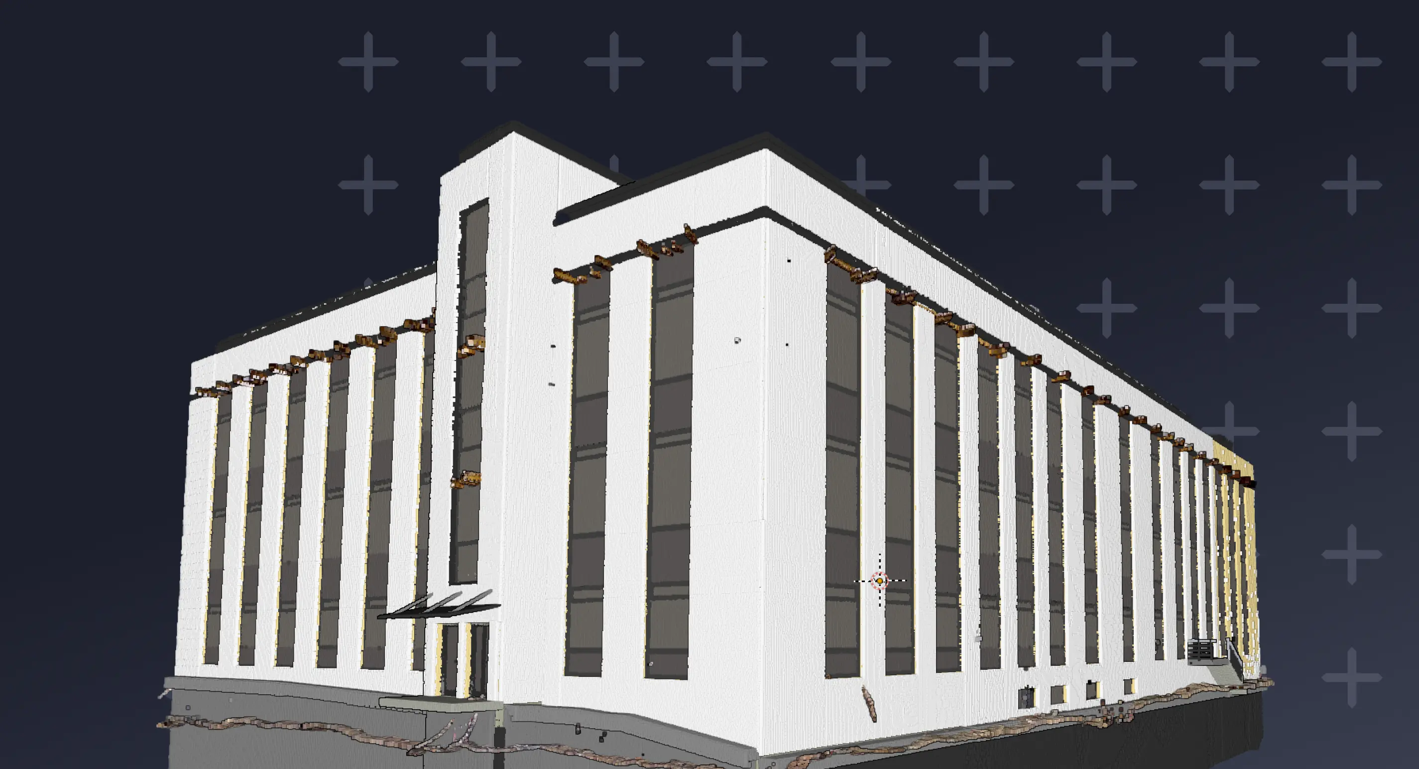 Как используют облако точек