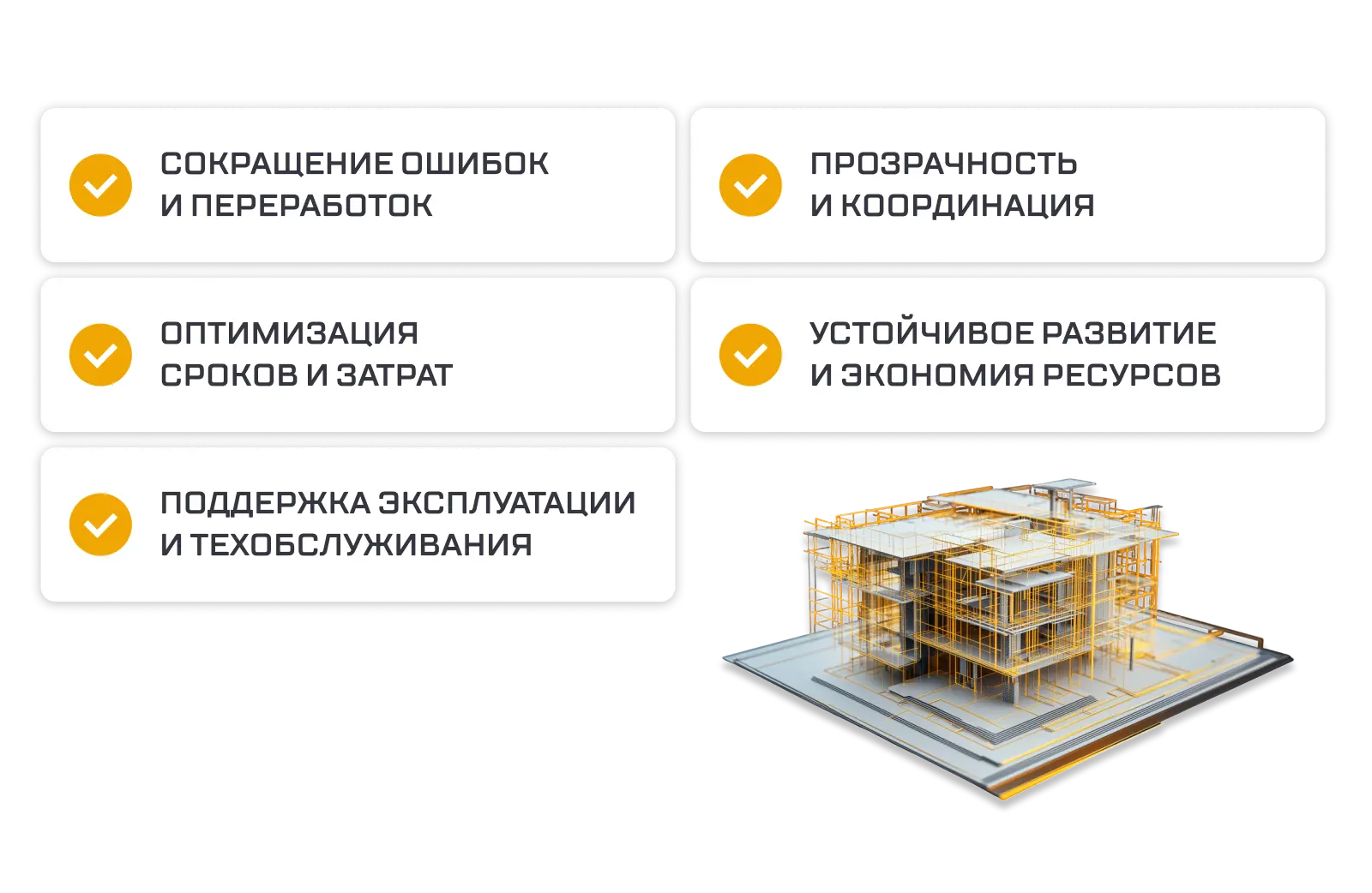 Преимущества BIM в строительстве