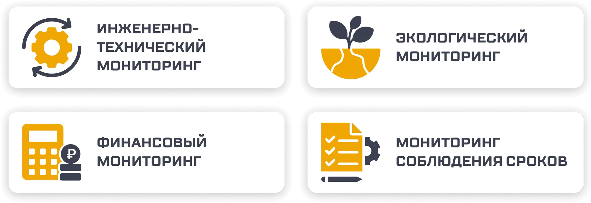 Основные виды строительного мониторинга